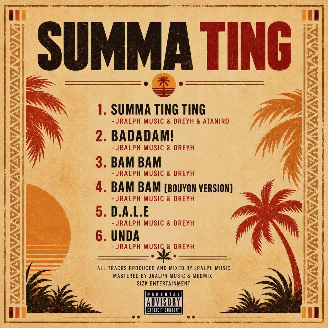 JRALPH — Summa Ting EP cover